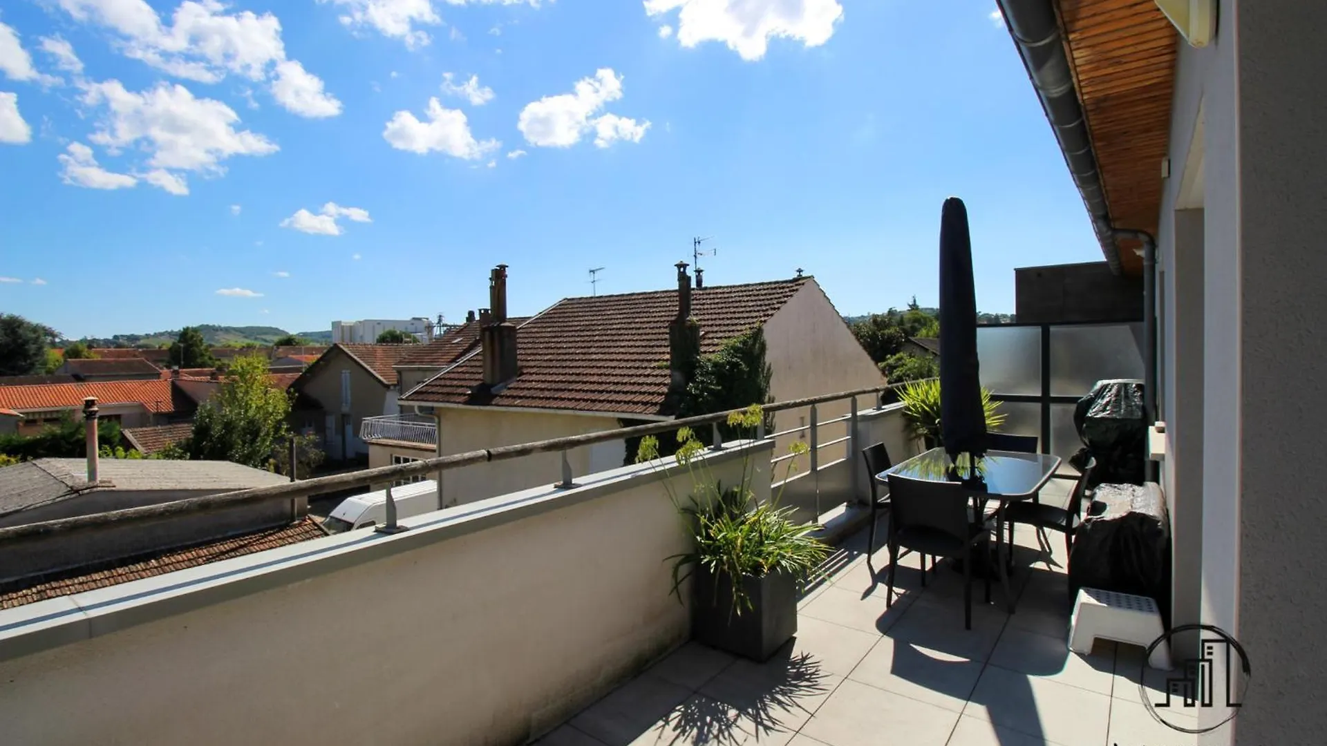 Urban Jungle Appart Terrasse Clim Parking 알비 아파트